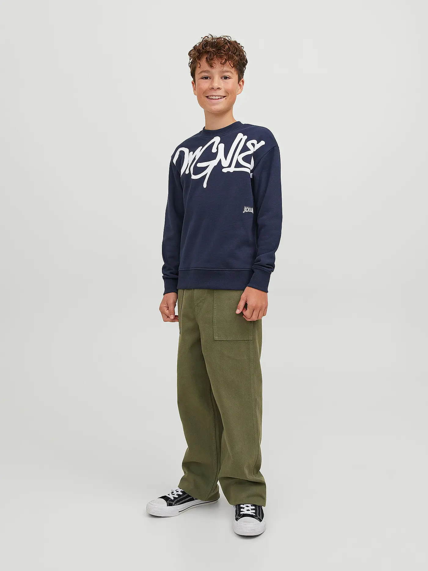 JACK & JONES | Jungen Sweater JORTRIBECA | dunkelblau